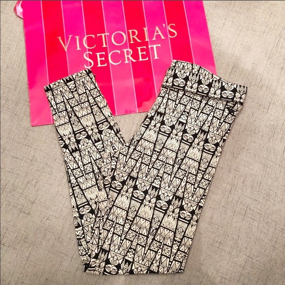 PINK Victoria's Secret Pants - Victoria Secret PINK Aztec Print Leggings Medium